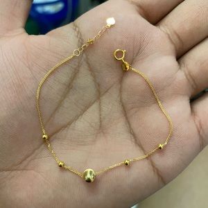 Brand new 18k yellow gold bracelet